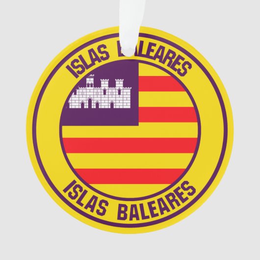 Islas Baleares RundEmblem Ornament (Vorderseite)