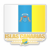 Islas Canarias Aufkleber (Vorderseite)