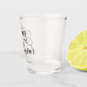 Islas Canarias, Insel-Flaggen-Herz Schnapsglas (Rechts)