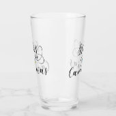 Islas Canarias, Kanarische Inseln Fahne Herz Glas (Links)