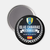 Islas Canarias Magnet (Vorderseite/Rückseite)