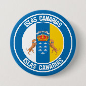 Islas Canarias RundEmblem Button (Vorderseite)
