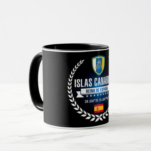 Islas Canarias Tasse (Vorderseite Links)