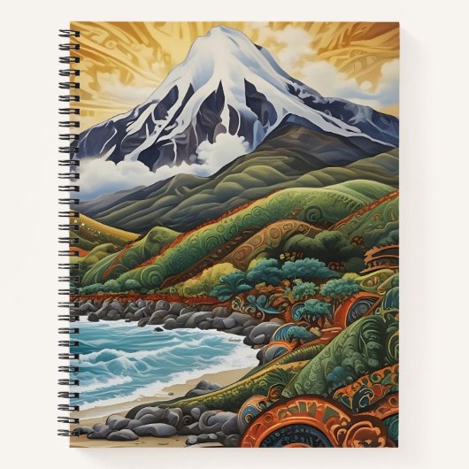 Islas del Pacífico Notizblock (Vorderseite)