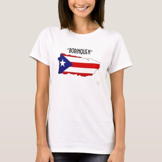IslaSticker_tn, *BORINQUEN* T-Shirt (Vorderseite)