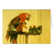 Islay, Tilco, a Macaw and Love Birds by Landseer (Vorderseite (Horizontal))