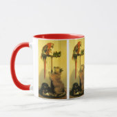 Islay, Tilco, a Macaw and Love Birds by Landseer Tasse (Links)