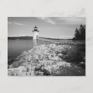 Isle Au Haut Leuchtturm Postkarte