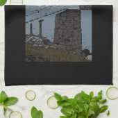 ISLE AU HAUT LIGHT KÜCHENTUCH (Gefaltet)