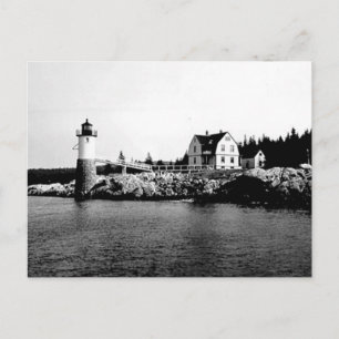 Isle Au Haut Lighthouse Postkarte