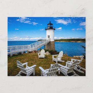 Isle au Haut, Maine Lighthouse Postkarte