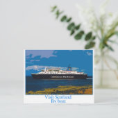 Isle of Arran Ferry - Schottland Postkarte (Stehend Vorderseite)