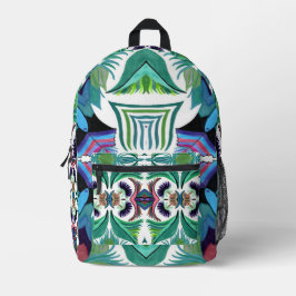 Isle-of-Ferns C/M's auf einer Bedruckter Rucksack