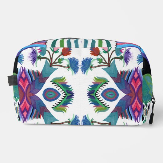 Isle-of-Ferns C/M's auf einer Print Cut Sew Bag Waschbeutel (Vorderseite)