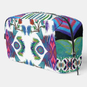 Isle-of-Ferns C/M's auf einer Print Cut Sew Bag Waschbeutel (Rechte Ecke)