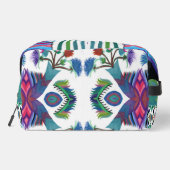 Isle-of-Ferns C/M's auf einer Print Cut Sew Bag Waschbeutel (Rückseite)
