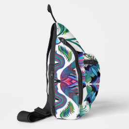Isle-of-Ferns Original & C/M auf einer Tragetasche Crossbody Bag