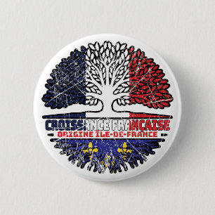 Isle of France Isle of France France France Tree Button