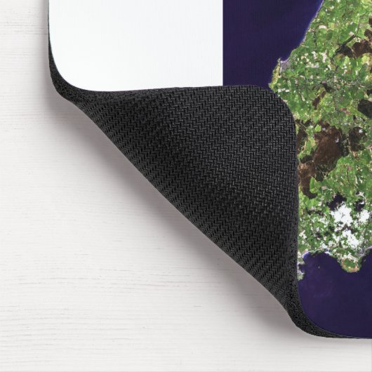 Isle of Man Aerial View Mousepad (Ecke)