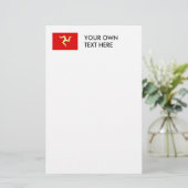 Isle of Man Briefpapier (Stehend Vorderseite)
