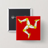 Isle of Man Button (Vorne & Hinten)