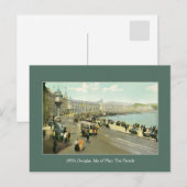 Isle of Man, Douglas, Parade Postkarte (Vorne/Hinten)