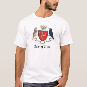 ISLE OF MAN - Emblem/Flagge/Symbol/Wappen T-Shirt