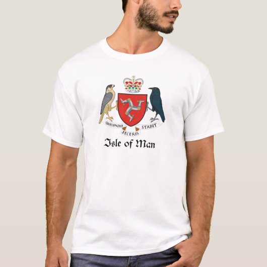 ISLE OF MAN - Emblem/Flagge/Symbol/Wappen T-Shirt (Vorderseite)