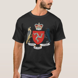 Isle of Man Flag - Manx Emblem - Brattagh Vannin T-Shirt