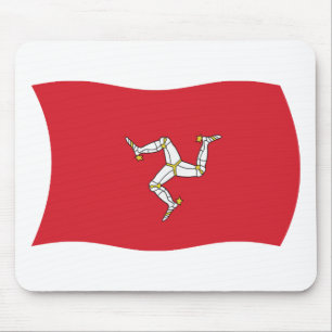 Isle-of-Man-Flag-Mausepad Mousepad