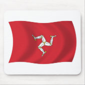 Isle of Man Flag Mousepad (Vorne)