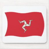 Isle of Man Flag Mousepad (Vorne)