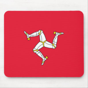 Isle of Man Flag Mousepad