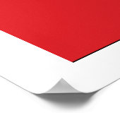 Isle of man Flag Poster (Ecke)