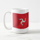 Isle of Man Flag Tasse (Links)
