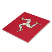 Isle of Man Flag Tile Fliese (Seite)
