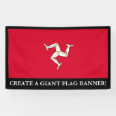 Isle of Man-Flagge Banner (Horizontal)