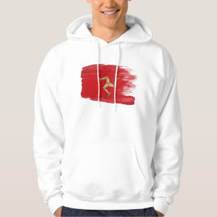 Isle of Man-FlaggeHoodie Hoodie