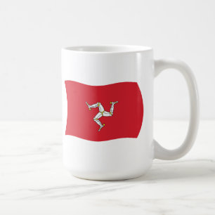 Isle-of-Man-Flaggen-Tasse Kaffeetasse