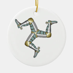 Isle of Man Keramik Ornament