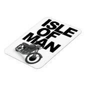 Isle of Man Motorradfahrer Magnet (Linke Seite)