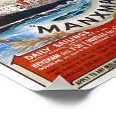 Isle of Man Print Poster (Ecke)