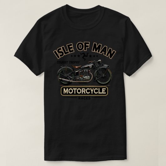 Isle of Man TT Races T-Shirt (Design vorne)
