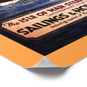 Isle of Man Vintage Poster (Ecke)