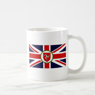 Isle of Man-Vizegouverneur-Flagge Kaffeetasse