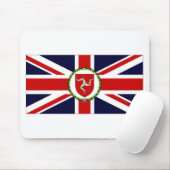 Isle of Man-Vizegouverneur-Flagge Mousepad (Mit Mouse)