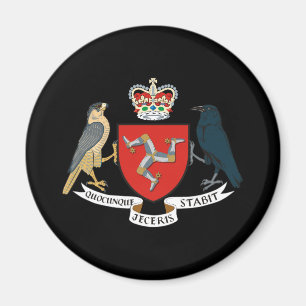 Isle of Man-Wappen Magnet