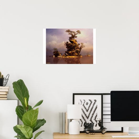 Isle of Oric Poster (Heimbüro)