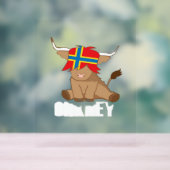 Isle of Orkney Fahne Geschenk schottischen Hochlan Acrylschild (Neutral)