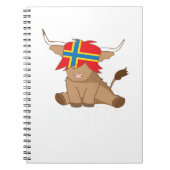 Isle of Orkney Fahne Geschenk schottischen Hochlan Notizblock (Vorderseite)